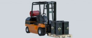 Service in handling dangerous goods